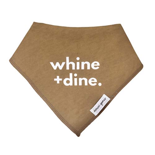 Denver James Bandana Feeding Drool Baby Bib I Soft Organic Cotton I Fleece Back