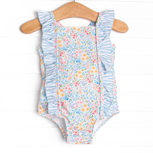 Petal Promises One Piece, Blue – Stitchy Fish