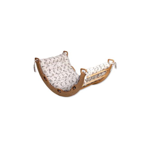 Montessori Climbing Arch and Cushion Set, Rocker (Origami), 1 Pack