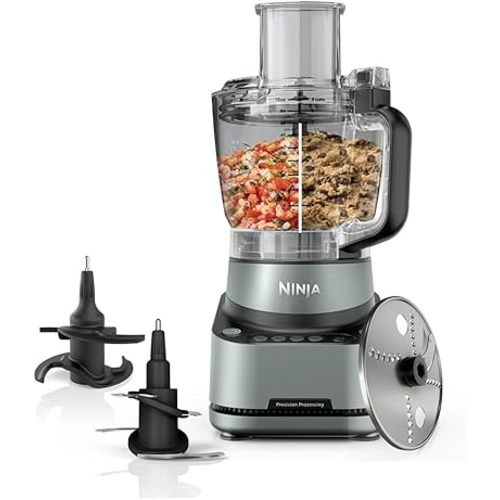 Ninja PrecisionPro Food Processor & Dough Mixer, 1000PW, 9-Cup, BZ601