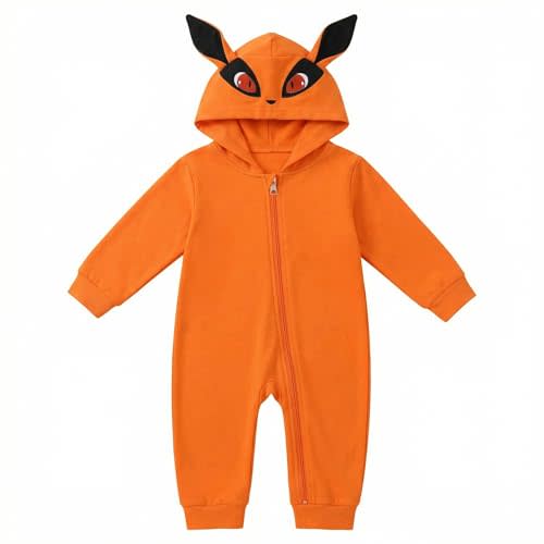Baby Anime Cosplay Romper Cute Newborn Halloween Jumpsuit Onesie for Boy&Girl Soft Cotton Infant Costume Outfit