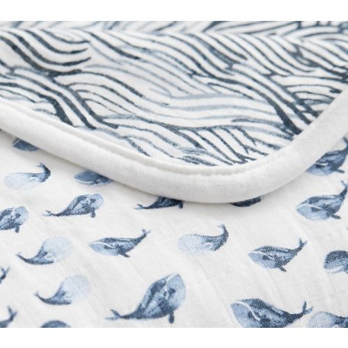 Jack Oversized Organic Muslin Baby Blanket