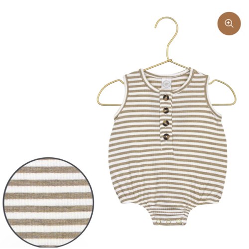 Indy Ribbed Bubble Romper