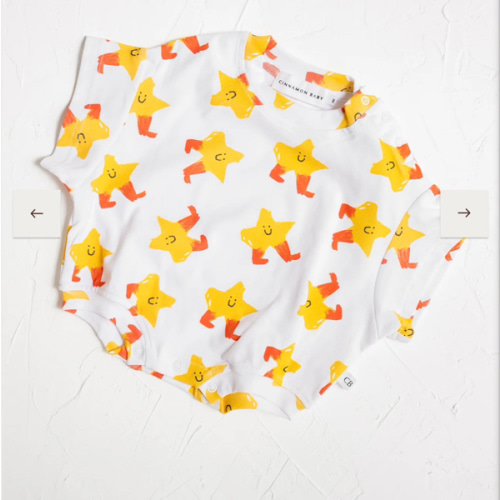 Star T-shirt Romper