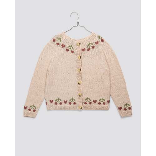 Cherry  - Hand-knitted Cardigan