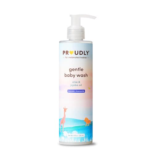 PROUDLY Gentle Baby Wash by Gabrielle Union & Dwyane Wade, for Black & Brown Babies & Dry, Sensitive Skin, Tear-Free, pH Balance, Lavender Chamomile