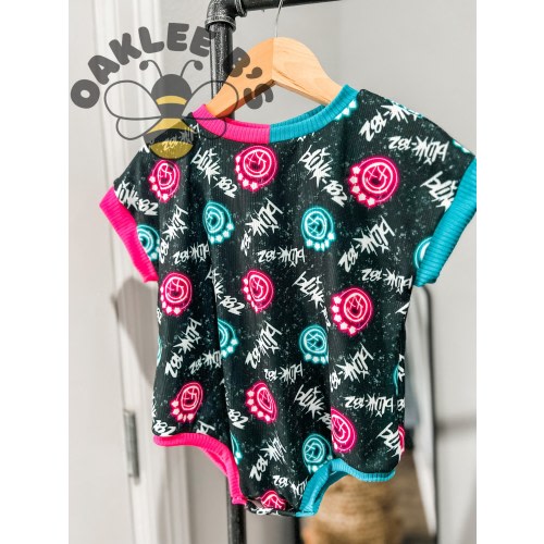 Baby toddler band blink 182 romper onesie
