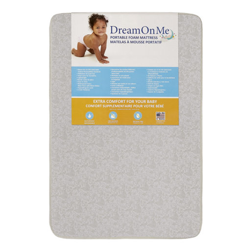 Dream On Me 3" Foam Pack N Play Playmat /excellent Comfort & Support /reinforced Waterproof Cover/ Greenguard Gold Environment Safe Playmat & Reviews | Wayfair