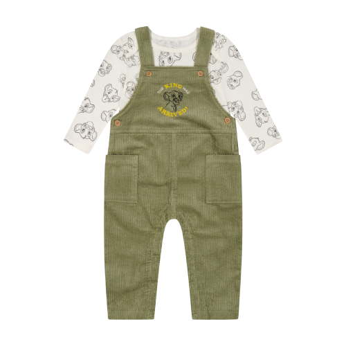 Lion King Baby Boy Overall Set, Sizes 0-24 Months