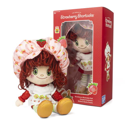 Strawberry Shortcake 14-inch Strawberry Shortcake Rag Doll, Ages 3+
