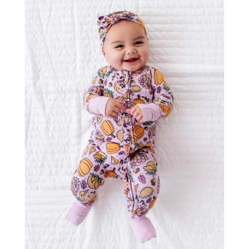 Gobble 'til You Wobble Convertible Ruffle Romper - Pink