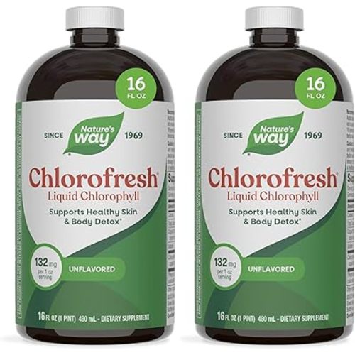 Nature's Way Chlorofresh, Natural Flavor, 16 oz Bottle (Pack of 2)