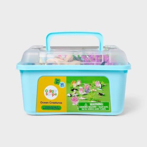 Sea Animal Figure - 30pc - Gigglescape™: PVC Animal Playset Toy