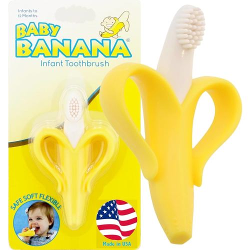 Baby Banana Toddler Toothbrush/Teether