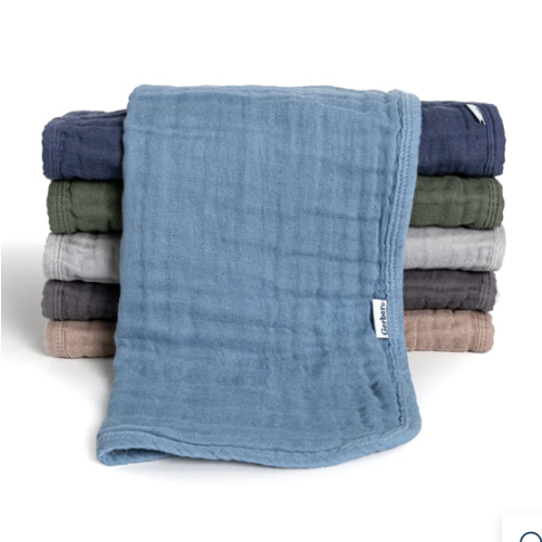 6-Pack Baby Boys Blues & Browns Muslin Burp Cloths – Gerber Childrenswear