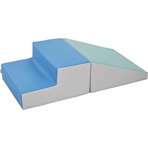 ECR4Kids Softzone Little Me Climb and Slide, Toddler Playset, Contemporary, 2-Piece