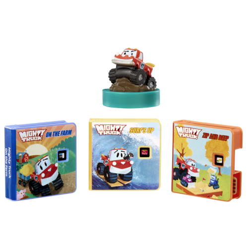 Little Tikes Mighty Truck Collection, Storytime, Books, Audio Play Character, Gift and Toy for Toddlers and Kids Girls Boys Ages 3+ years