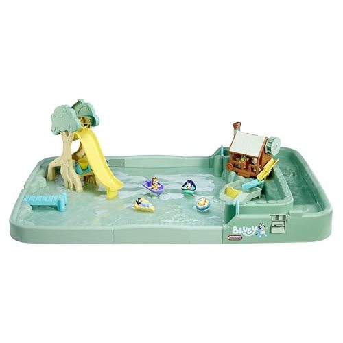 Little Tikes Bluey Bushland Adventure with 6 Accessories, Bluey Active Play, for Boys and Girls Ages 2-4 Years