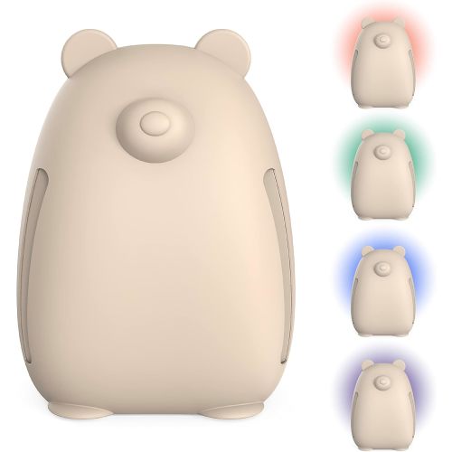 Pure Enrichment PureBaby Bear Air Purifier, Sweet Oat