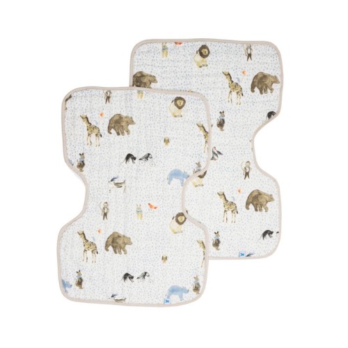 Cotton Muslin Burp Cloth (2 Pack)