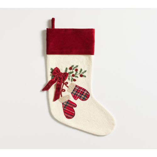 Holiday Icons Crewel Stockings