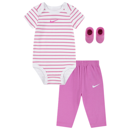Nike Bodysuit & Terry Pants 3 Pack - Girls' Infant