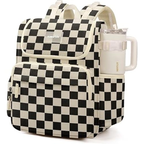 Large Corduroy Diaper Bag Backpack for Mom, 25L Baby Travel Bag with Insulated Pockets, 40oz Bottle Side Strap & Stroller-Ready Straps