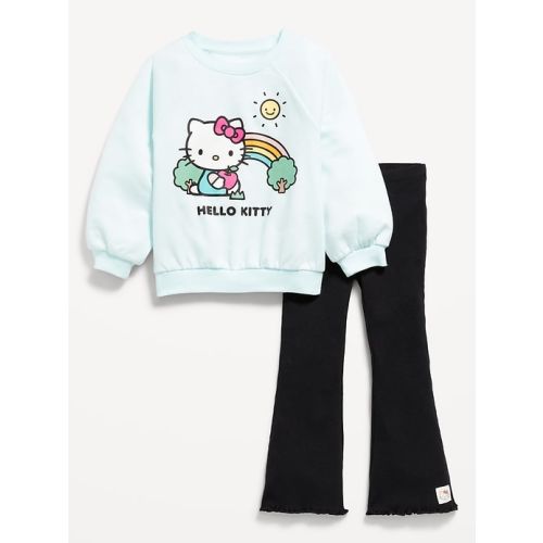 Hello Kitty® Graphic Sweatshirt and Flare Leggings Set for Girls