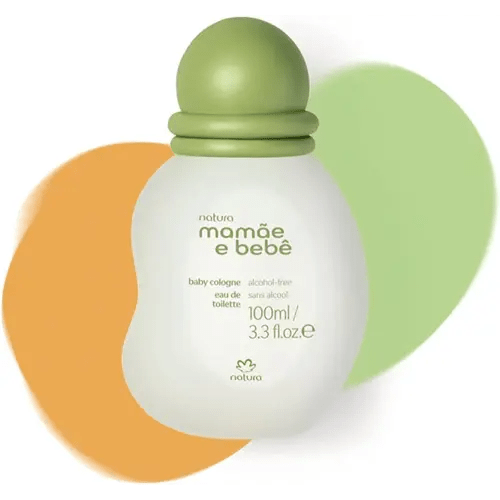 natura Baby Cologne Mamãe e Bebê | Agua de Colonia Clásica Mama y Bebe | Mamãe e Bebê Água de Colônia