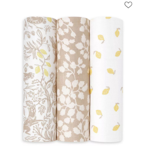 Silky Soft Swaddles Woodland, 3 Pack