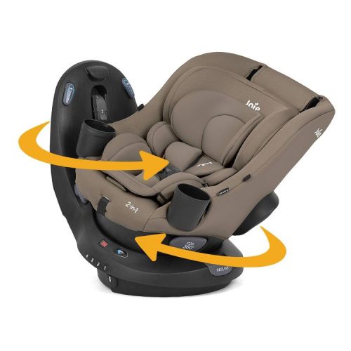 Joie Chili Spin SI Rotating 2-in-1 Convertible Car Seat - Mocha