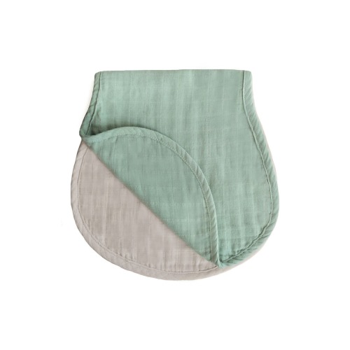 Assorted 2-Pack Organic Cotton Muslin Burp Cloths