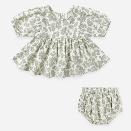 Francy Set || Green Floral – Quincy Mae
