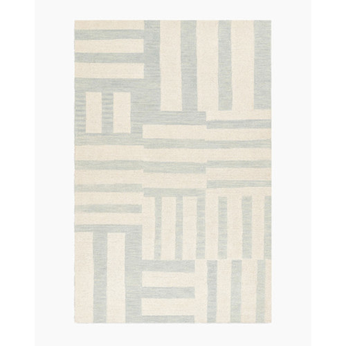 Jack Hand-Tufted Wool Rug in Blue
