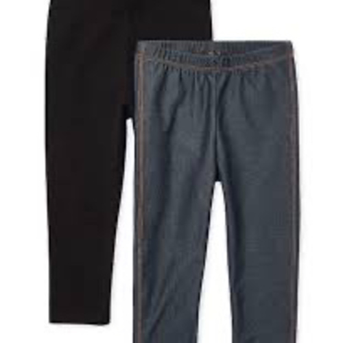 The Children's Place Baby Girls' and Toddler Leggings 2-Pack