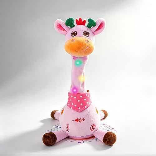 Dancing Talking Giraffe Toy Singing Giraffe Baby Toys, Purple