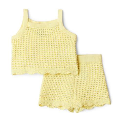 Amazon Essentials x Sofia Grainge Mommy & Me Cotton Crochet Sweaters & Tank Sets