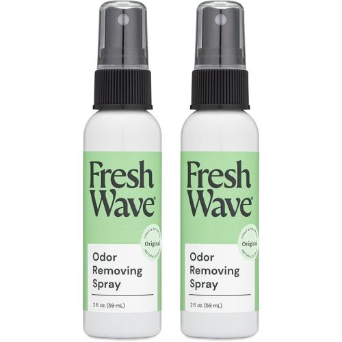 Fresh Wave Original Scent Odor Eliminator Spray & Air Freshener, 2 fl. oz. Travel Size (Pack of 2)
