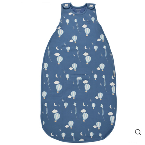 4 Season® Ultimate Baby Sleep Bag, Merino Wool & Organic Cotton, Hot Air Balloon