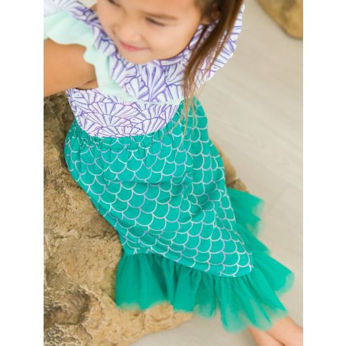 Mermaid Tail Skirt Cover-Up