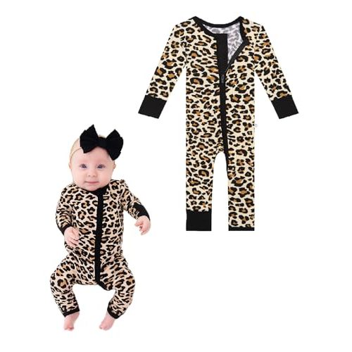 Posh Peanut Girls Convertible Baby Sleepers, Toddlers Footless Pajamas | True To Size Fit With 2-Way Zipper, Convertible Mittens/Footies With Grips, Tagless Gentle Comfort, Easy Care Wash