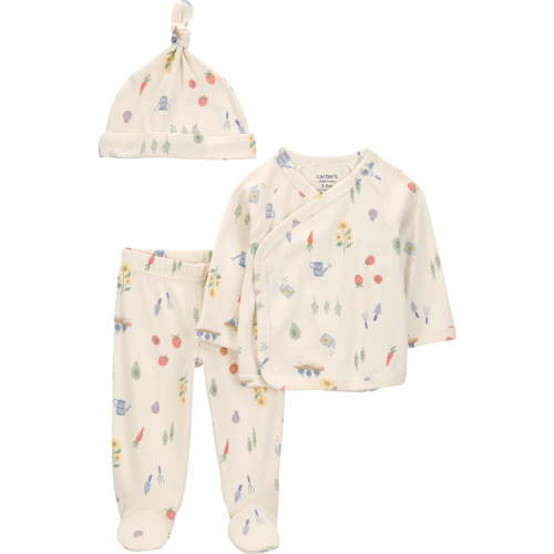 Carter's Child of Mine Baby Layette Outfit Set, 3-Piece, Sizes Preemie-6/9 Months