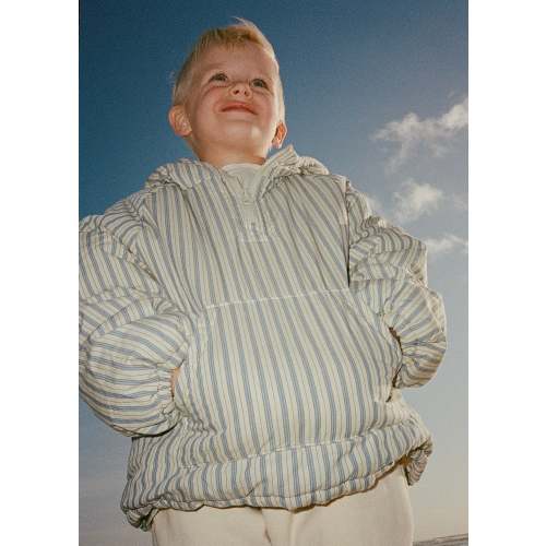 Half Zip Pullover- Striped – Fostered Collection