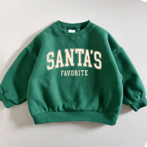 SANTA'S FAVORITE Baby Toddler Sweatshirt