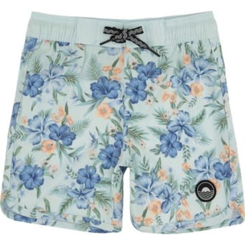 Kids' Scallop UPF 50+ Board Shorts, 6-12M
