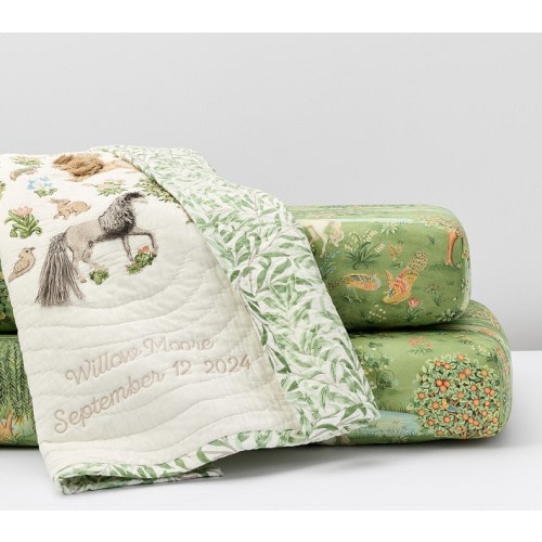 Morris & Co. Owl & Willow Baby Bedding Set