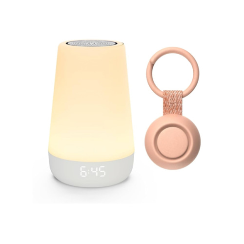 Hatch Baby Sleep Bundle: Home & Travel Sound Machines Includes Rest 2nd Gen and Portable Rest Go (Peach)