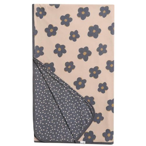 Copper Pearl Jumbo Premium Knit 3 Layer Stretchy Throw Blanket Gemma in Tan
