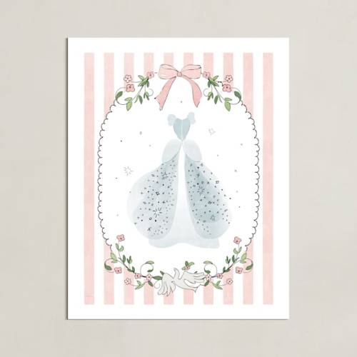Disney Princess Cinderella Dress-Up Disney Open Edition Children's Art Print by Kamala Nahas