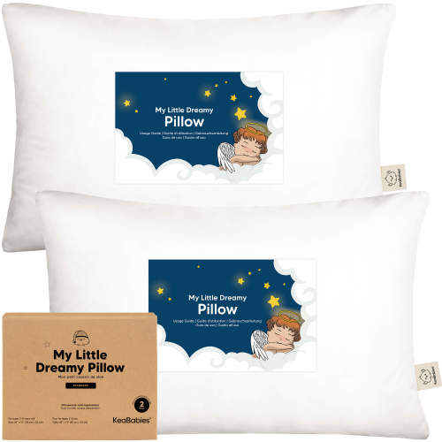 2-Pack Toddler Pillows Without Pillowcase